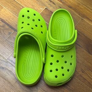 CROCS Sandals - Bright Neon Green